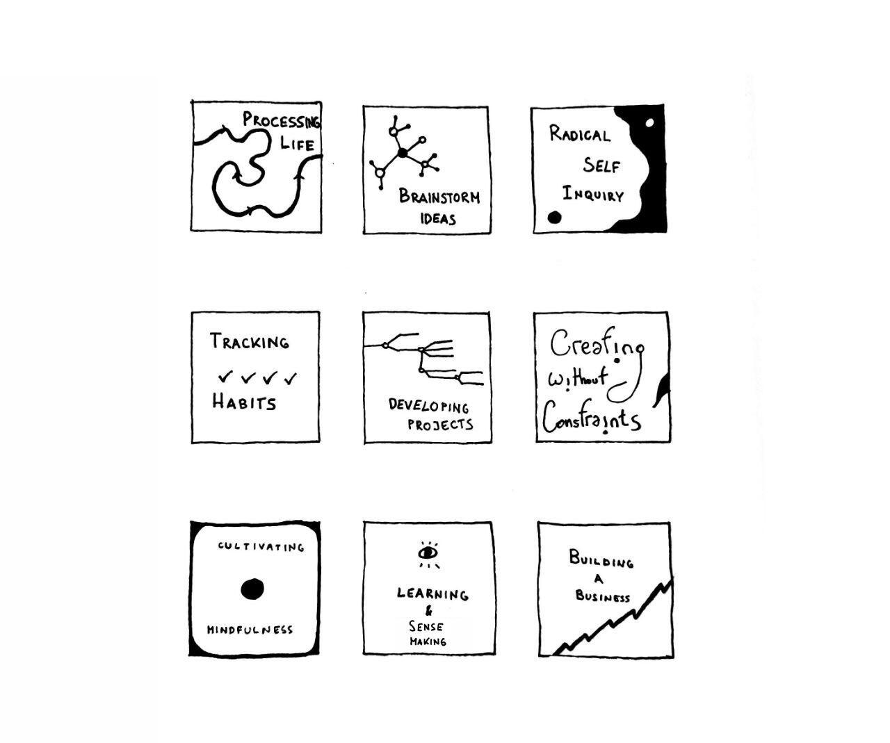 Infinity Squares with different use ideas