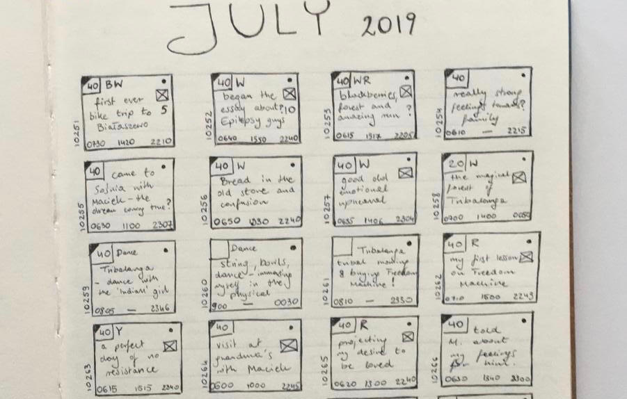 A journal full of Infinity Squares