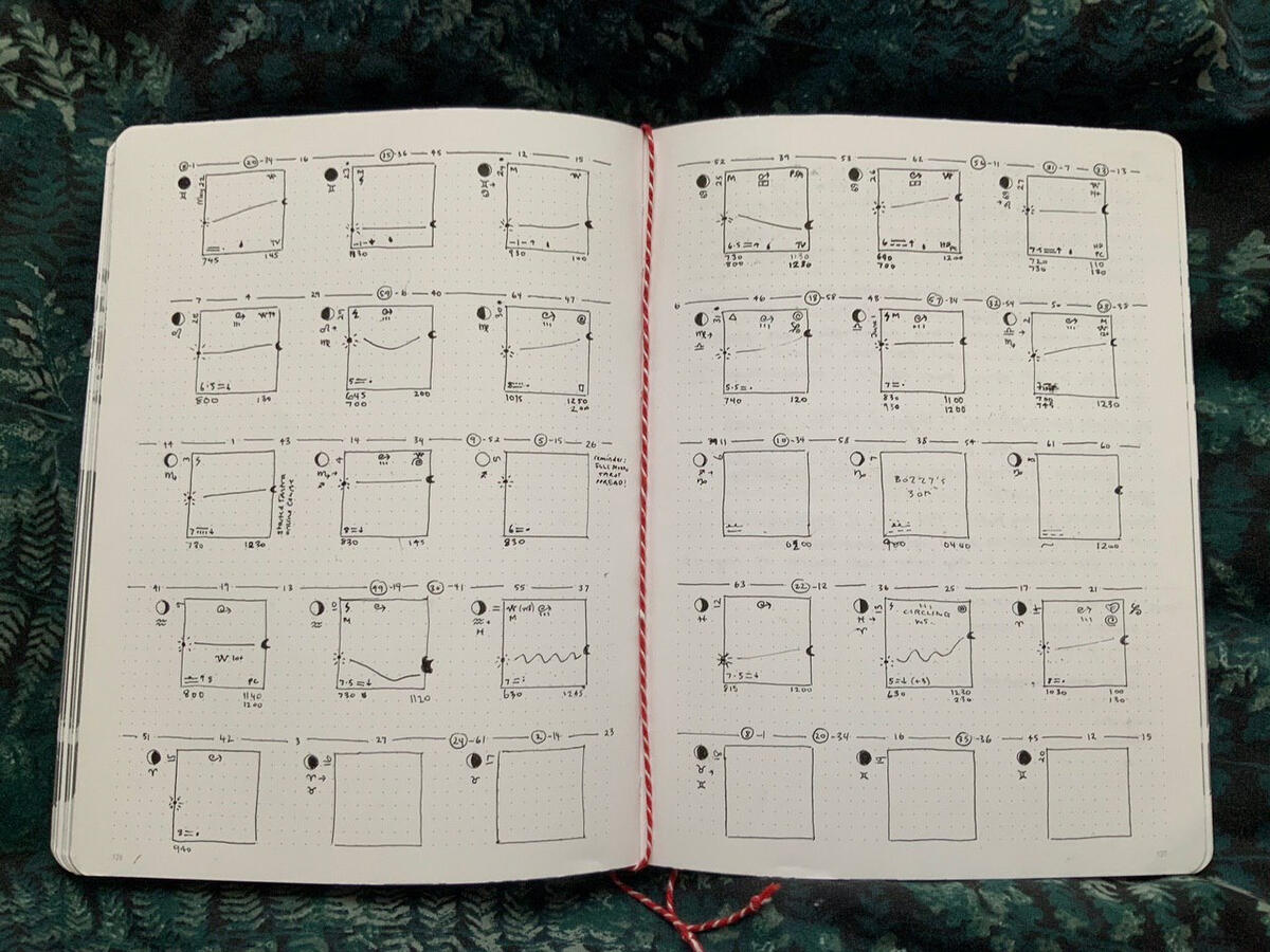 A journal full of Infinity Squares