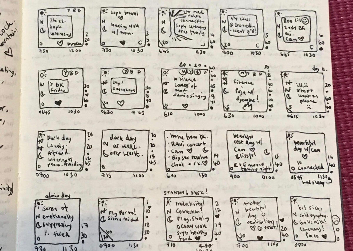 A journal full of Infinity Squares